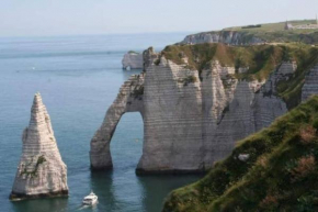 Les falaises d Etretat Etretat hypercentre duplex 50m de la mer & parking